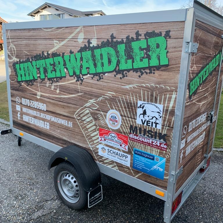 woidstyle werbetechnik beschriftungen shop style schilder werbung folie schaufenster auto folierung woid bayerischer wald